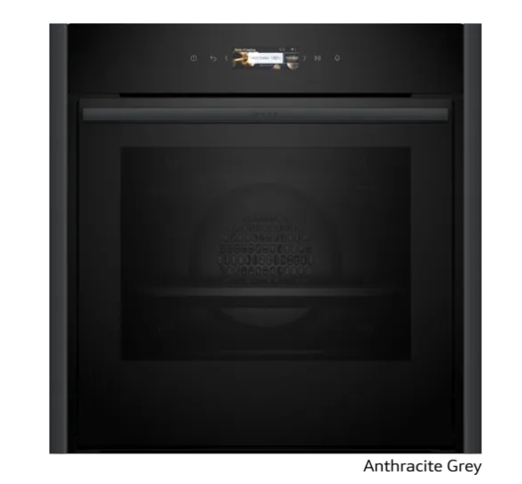 Indbygningsovn 60 X 60 Cm Flex Design Neff N70 Anthracite Grey